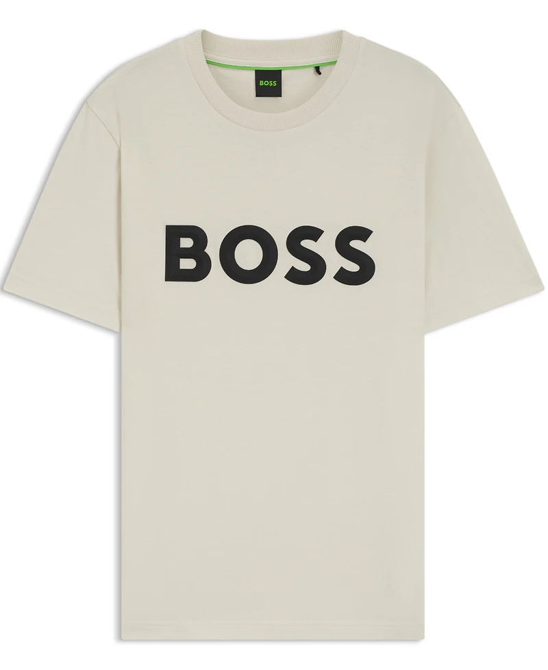 Boss by Hugo Men's 3D Logo Cotton-Jersey T-Shirt