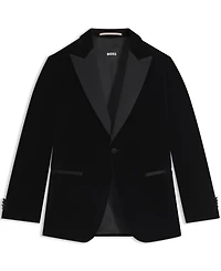 Boss by Hugo Men's Cotton Velvet Slim-Fit Tuxedo Jacket