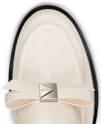 kate spade new york Women's Decorative Bow Block Heel Loafers