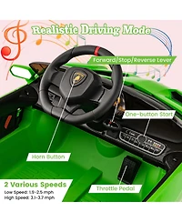 Licensed Lamborghini 4WD Kids Ride-on Sports Car 12V Electric Vehicle with Remote