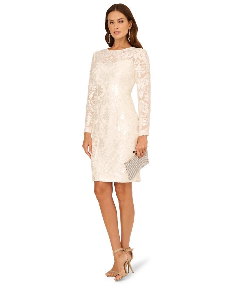 Adrianna Papell Women's Lace Detail Dress