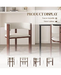 Wooden dining chairs set of 2 room chair for kitchen, home, living room,