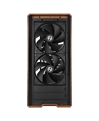 Lian-Li Lian-Li Cs LAN217X mid-tower Steel/4mm Tg/Wood Black