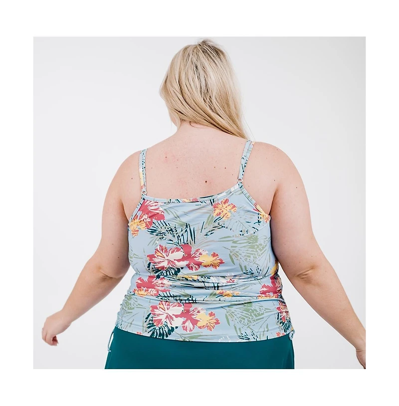 Calypsa Plus Size Adjustable Strap Maya Swim Top