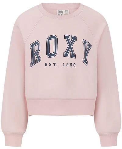Roxy Girls 7-16 Collegiate Crewneck Sweatshirt