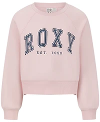 Roxy Girls 7-16 Collegiate Crewneck Sweatshirt