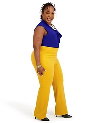 Kasper Women's Sleeveless Tie-Neck Top