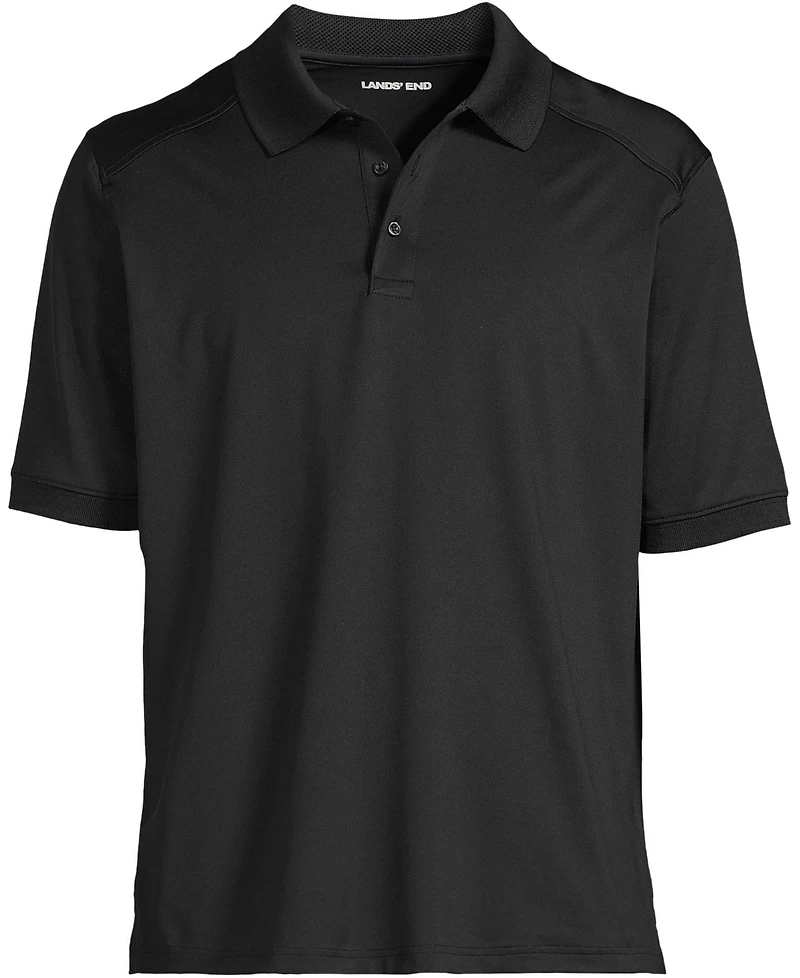 Lands' End Men's Short Sleeve Rapid Dry Active Polo Shirt