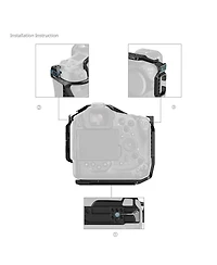 SmallRig Full Camera Cage for Canon Eos R1, Black