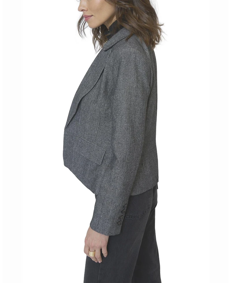 Central Park West Women's Billie Herringbone Jacket