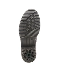 Spring Step Nonia Chelsea-Inspired Bootie with Plaid Stretch Gore and Shock-Absorbing Sole