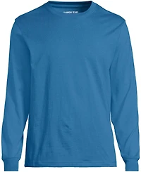 Lands' End Men's Tall Super-t Long Sleeve Henley Shirt
