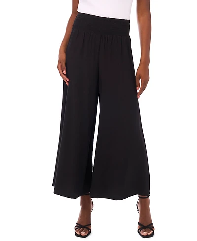 Vince Camuto Women's Smocked Wide-Leg Pants
