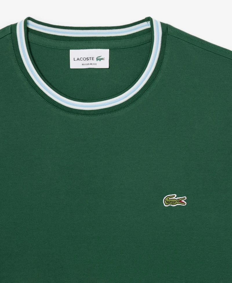 Lacoste Men's Ribbed Collar T-Shirt