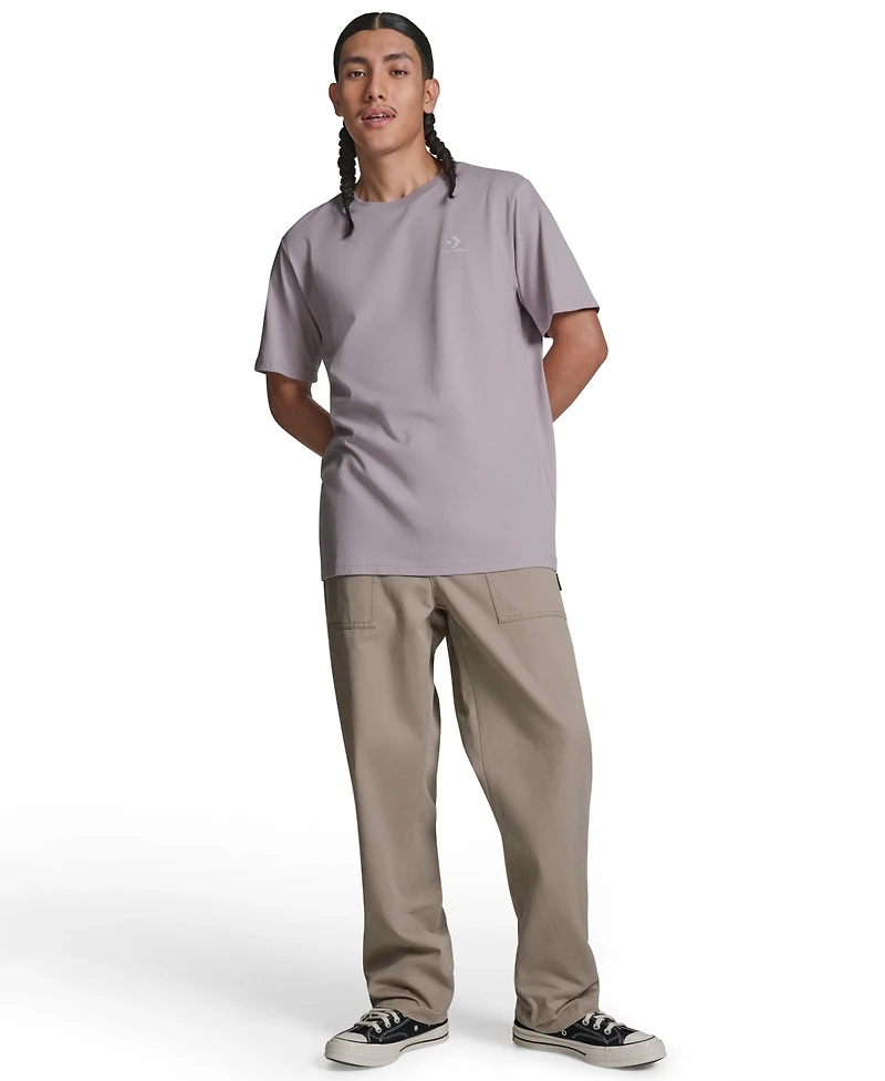 Converse Men's Standard Fit Left Chest Logo T-Shirt