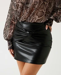 Guess Women's Alienor Bow Mini Skirt