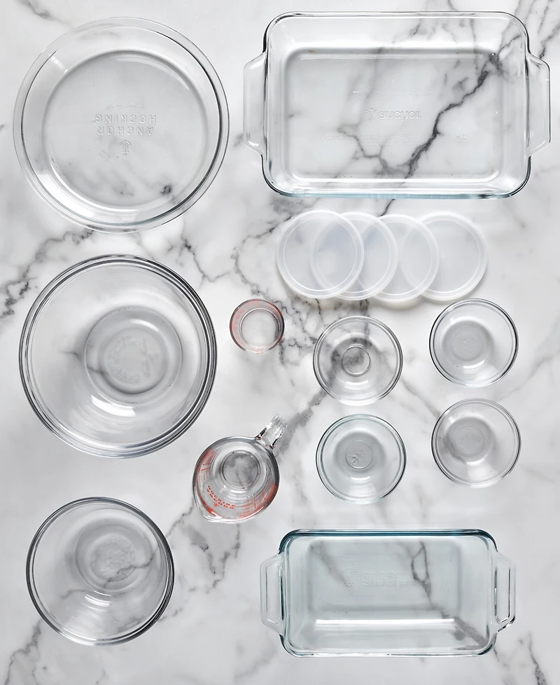 Anchor Hocking 15-Pc. Oven Basics Bakeware Set