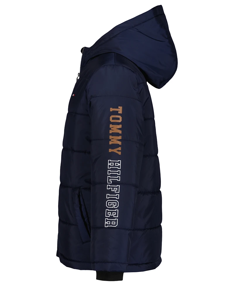 Tommy Hilfiger Baby Boys Long Sleeve Puffer Jacket