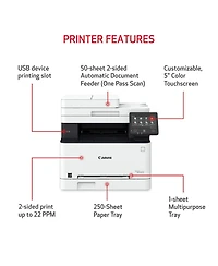 Canon Color imageCLASS MF656Cdw All-In-One Wireless Duplex Laser Printer