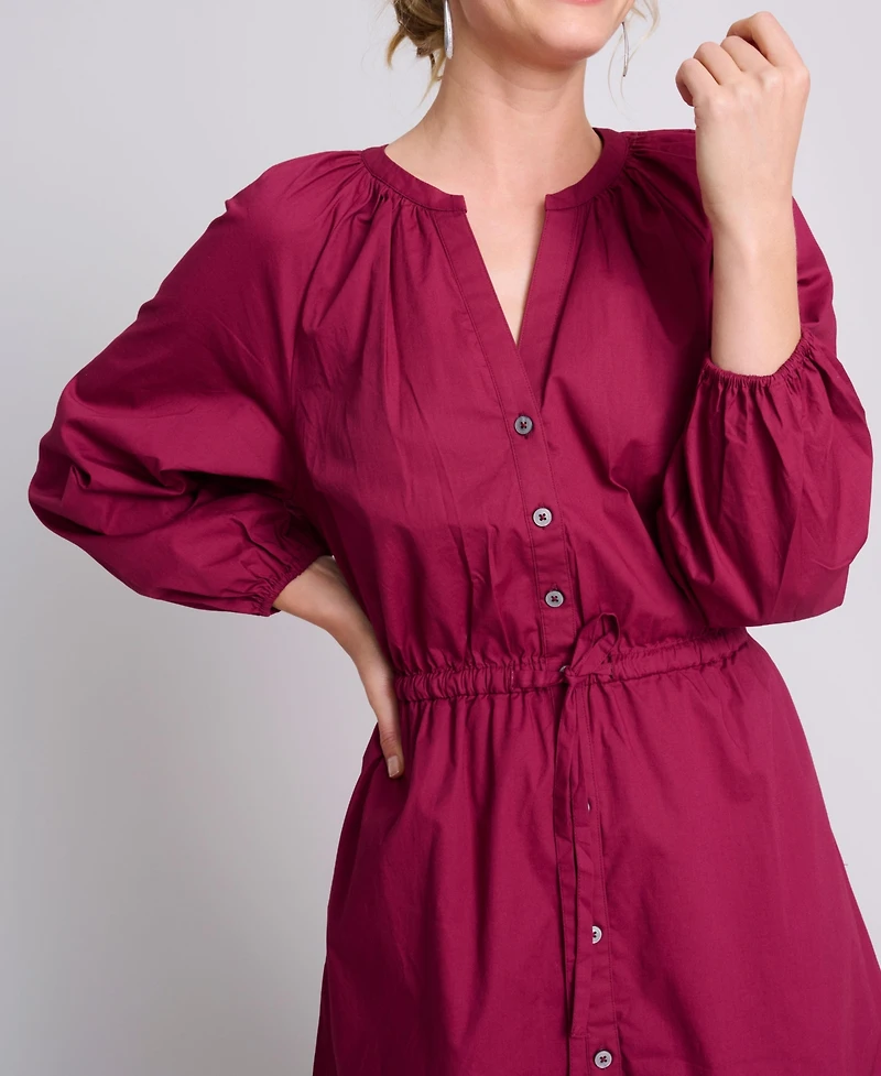 UNTUCKit Women's Stretch Midi Farrah Dress