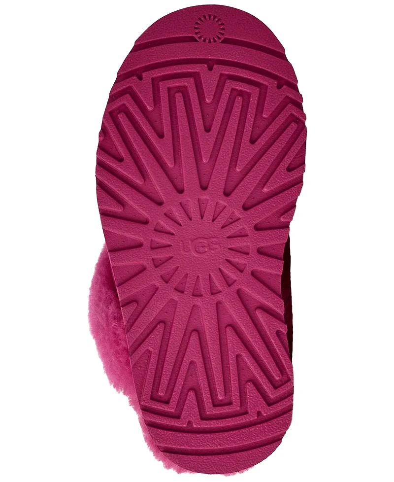 Ugg Baby Girls Round Toe Disquette Slippers