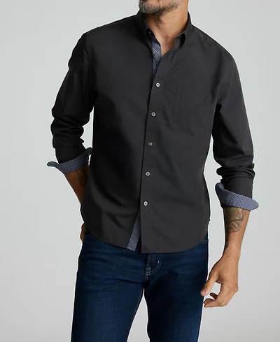 UNTUCKit Men's Regular Fit Wrinkle-Free Kaiser Button Up Shirt