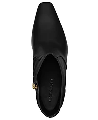 Coach Women's Sculpted C Kitten Heel Booties