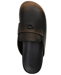 Coach Women's Sculpted C Loved Leather Clogs