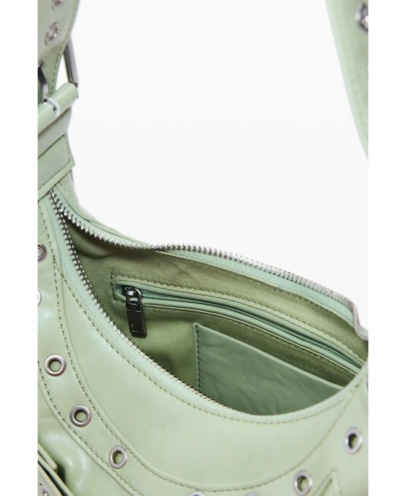 Desigual Women's Medium faux leather bag with buckles