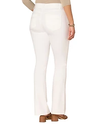 Democracy Women's Petite Mid-Rise Pocket Detail Jeans