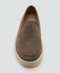 Mango Men's Split Leather Shoes
