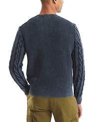 Nautica Men's Crewneck Anchor Sweater
