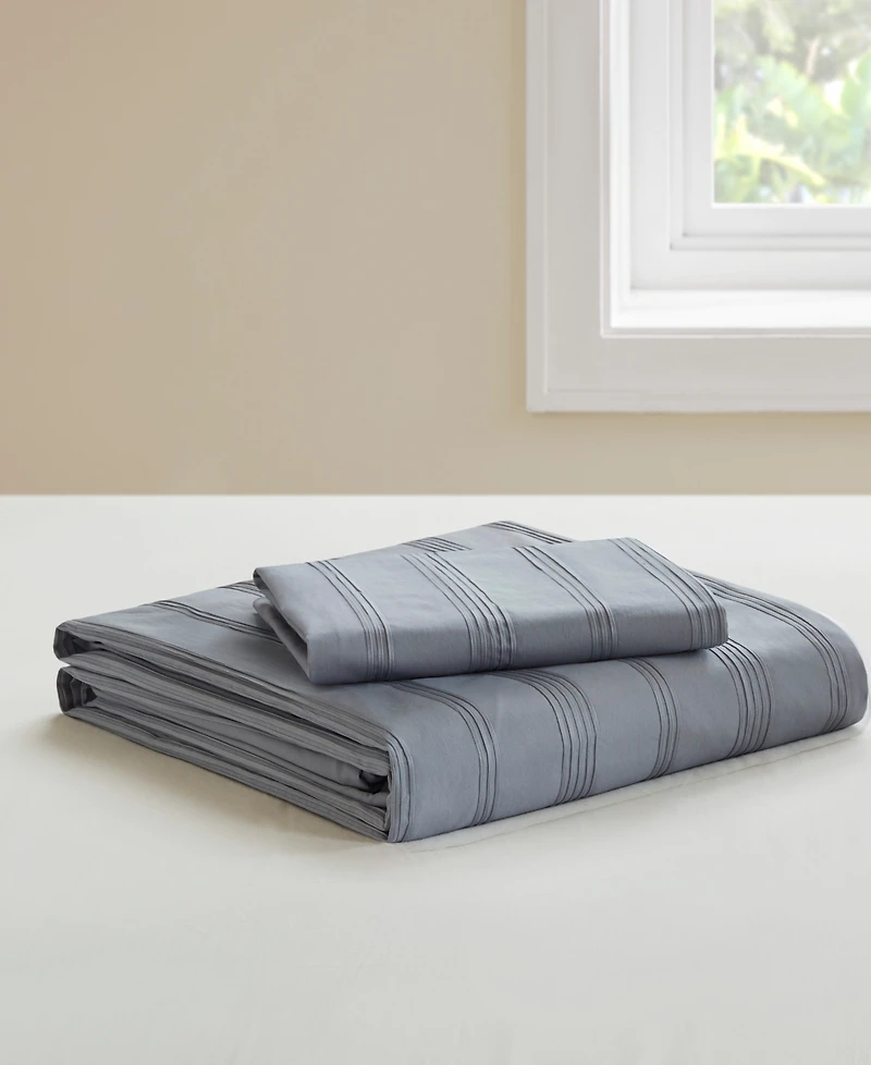 510 Design Logan Woven Striped 2-Pc. Duvet Cover Set, Twin/Twin Xl