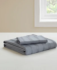 510 Design Logan Woven Striped 2-Pc. Duvet Cover Set, Twin/Twin Xl