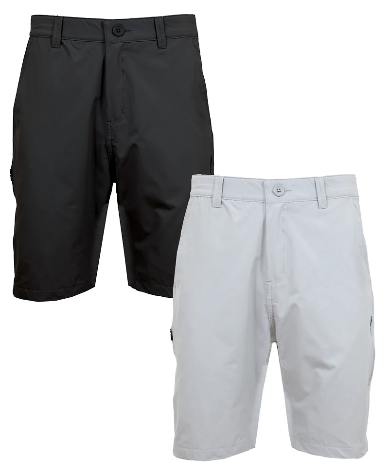 Galaxy By Harvic Men's 2-Pack Slim Fit Cargo Shorts