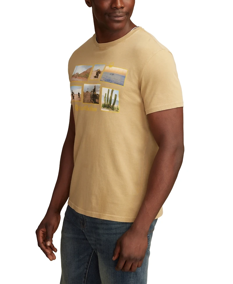 Lucky Brand Men's Pacifico Photos Short Sleeve T-shirt