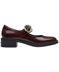 Coach Women's Tea Rose Mary Janes Slip On Flats