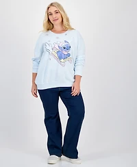 Disney Trendy Plus Stitch Sledding Graphic Sweatshirt