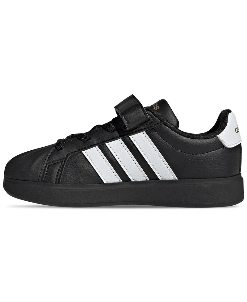 Adidas Little Kids Street Talk Elastic Lace Stay-Put Closure Casual Sneakers from Finish Line
