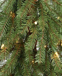 Puleo 4FT Pre-Lit Alpine Artificial Christmas Tree