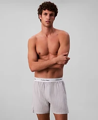 Calvin Klein Men's Striped Boxer