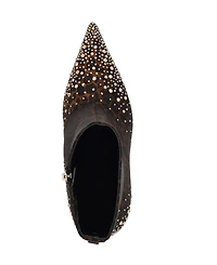 Guess Women's Gomoray Embellished Stiletto Booties