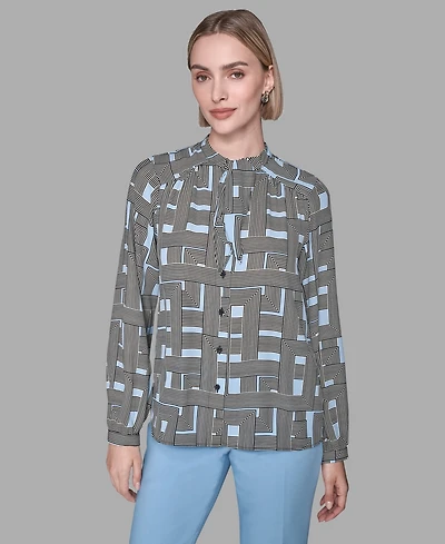 Karl Lagerfeld Paris Women's Printed Top