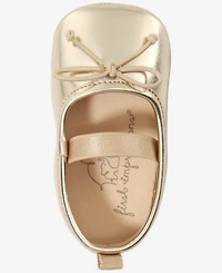 First Impressions Baby Girls Metallic Ballet Flats, Macy's Exclusive