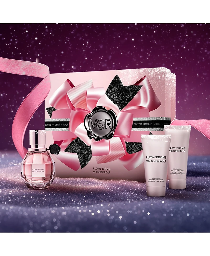 Viktor & Rolf 3-Pc. Flowerbomb Eau De Parfum Gift Set