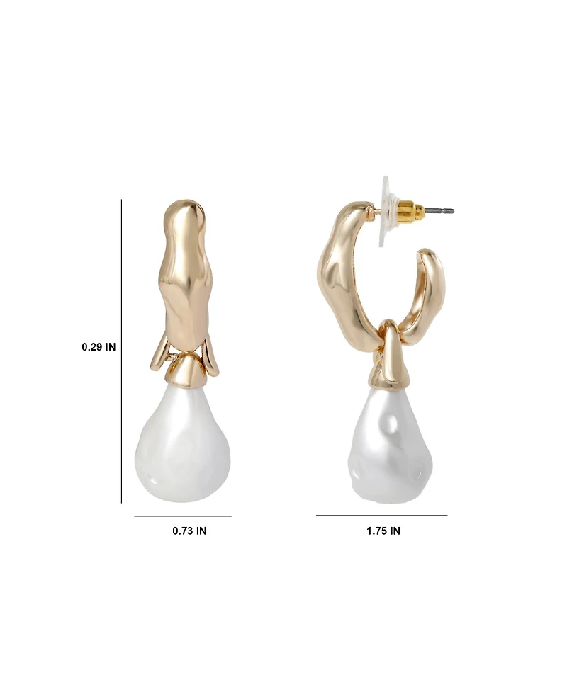 Bcbg Hoop Post Drop Earring