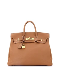 Pre-Owned Hermes Birkin 30 Handbag Brown Togo with Gold Hardware