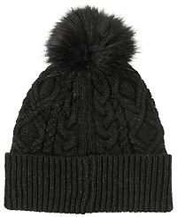 Lauren Ralph Lauren Metallic Embroidered Beanie Hat
