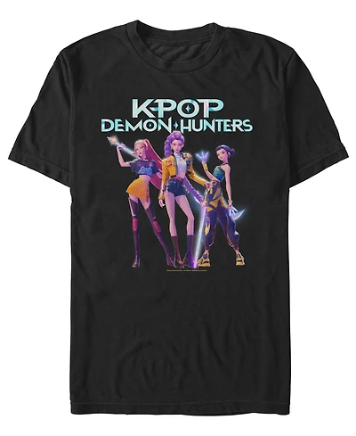 Fifth Sun Men's K-Pop Demon Hunters Graphic Print T-Shirt