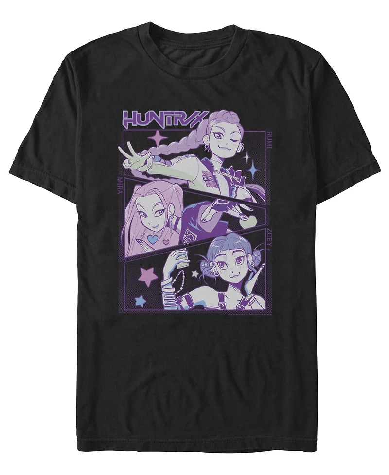 Fifth Sun Men's K-Pop Demon Hunters Graphic Print Regular Fit T-Shirt